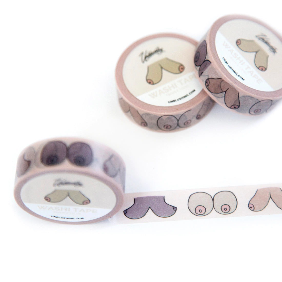 Boobs Print Washi Tape