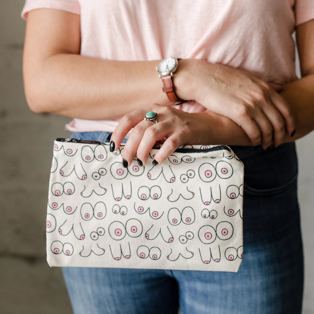Boobs Makeup Pouch