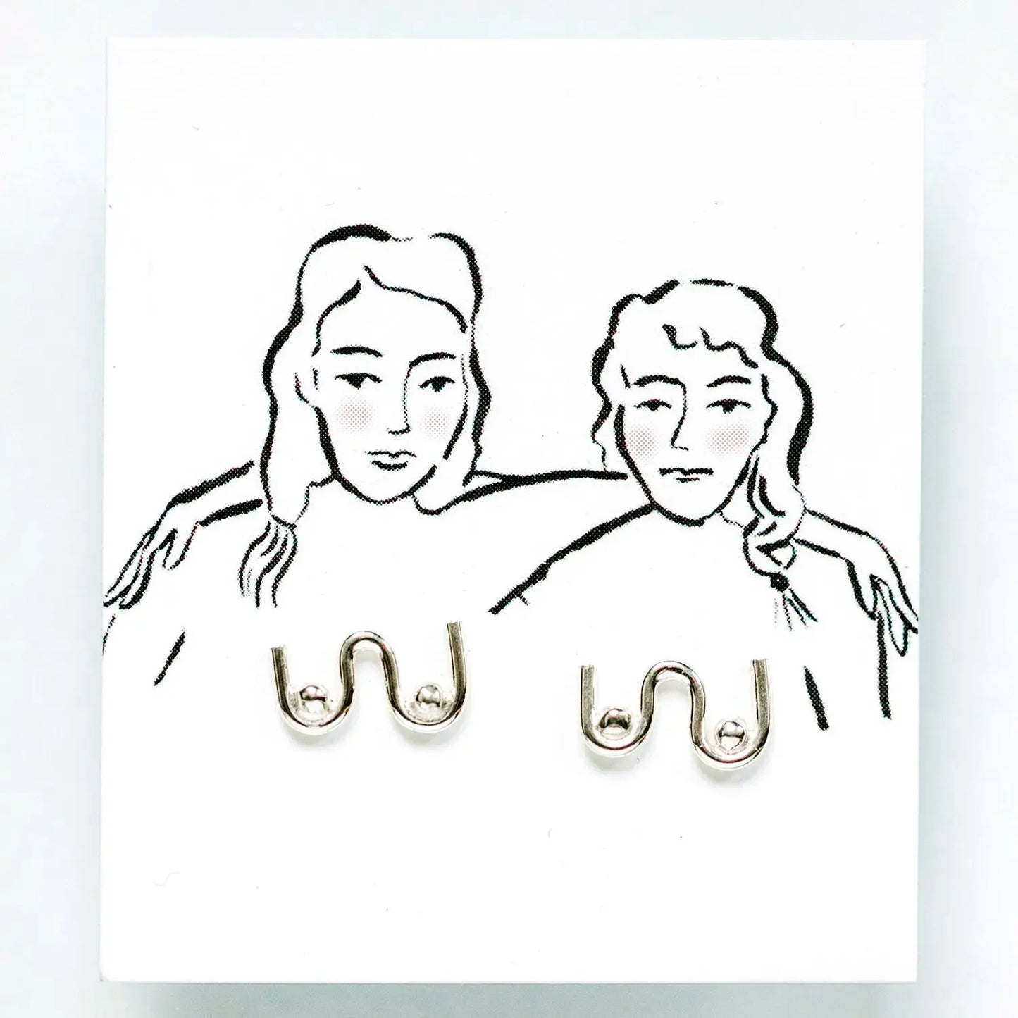 Lil Boob Studs