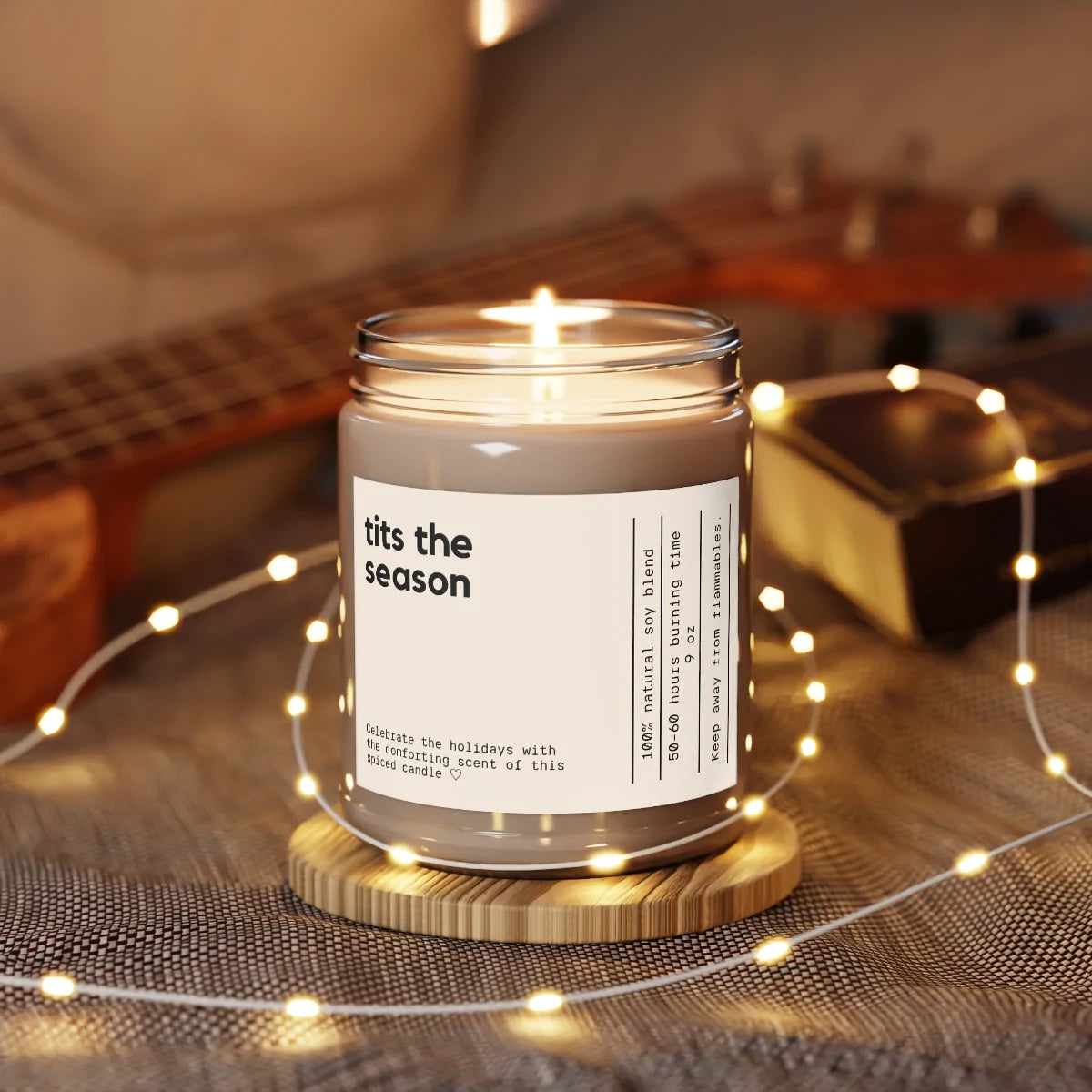 "Tits the Season" Fresh Balsam Candle