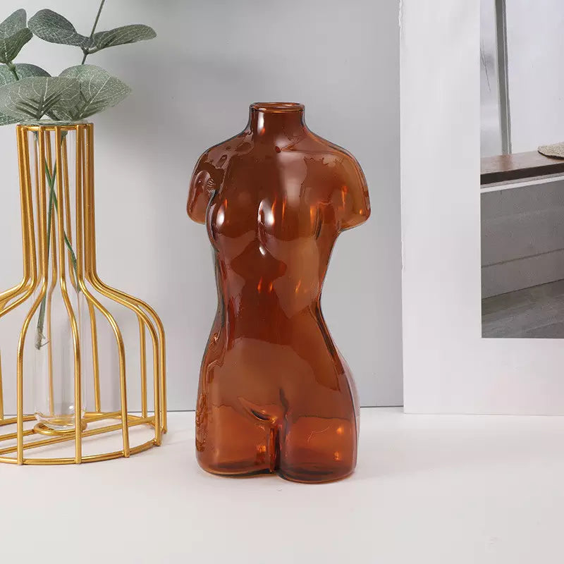 Small Body Vase (Clear Colors)