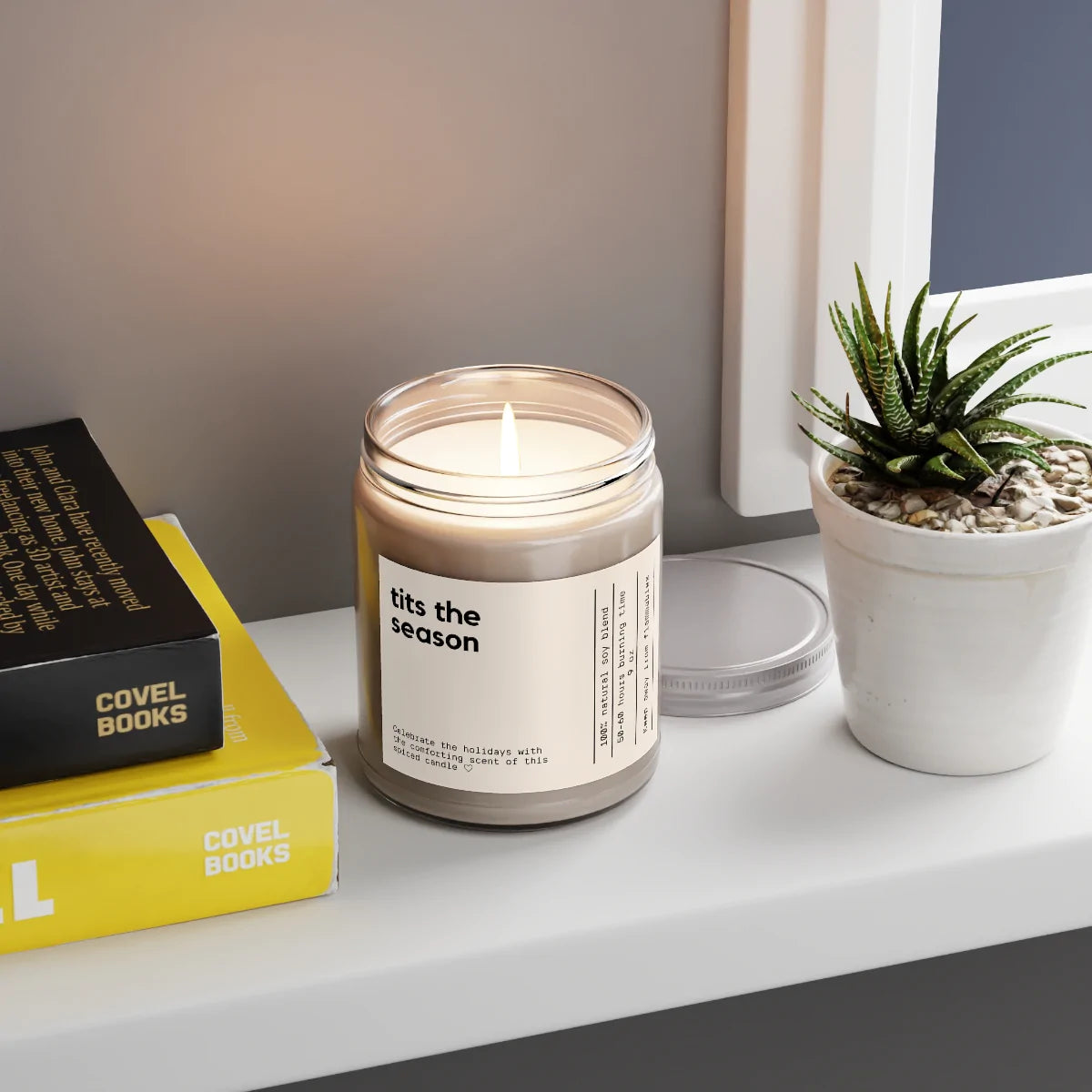 "Tits the Season" Fresh Balsam Candle