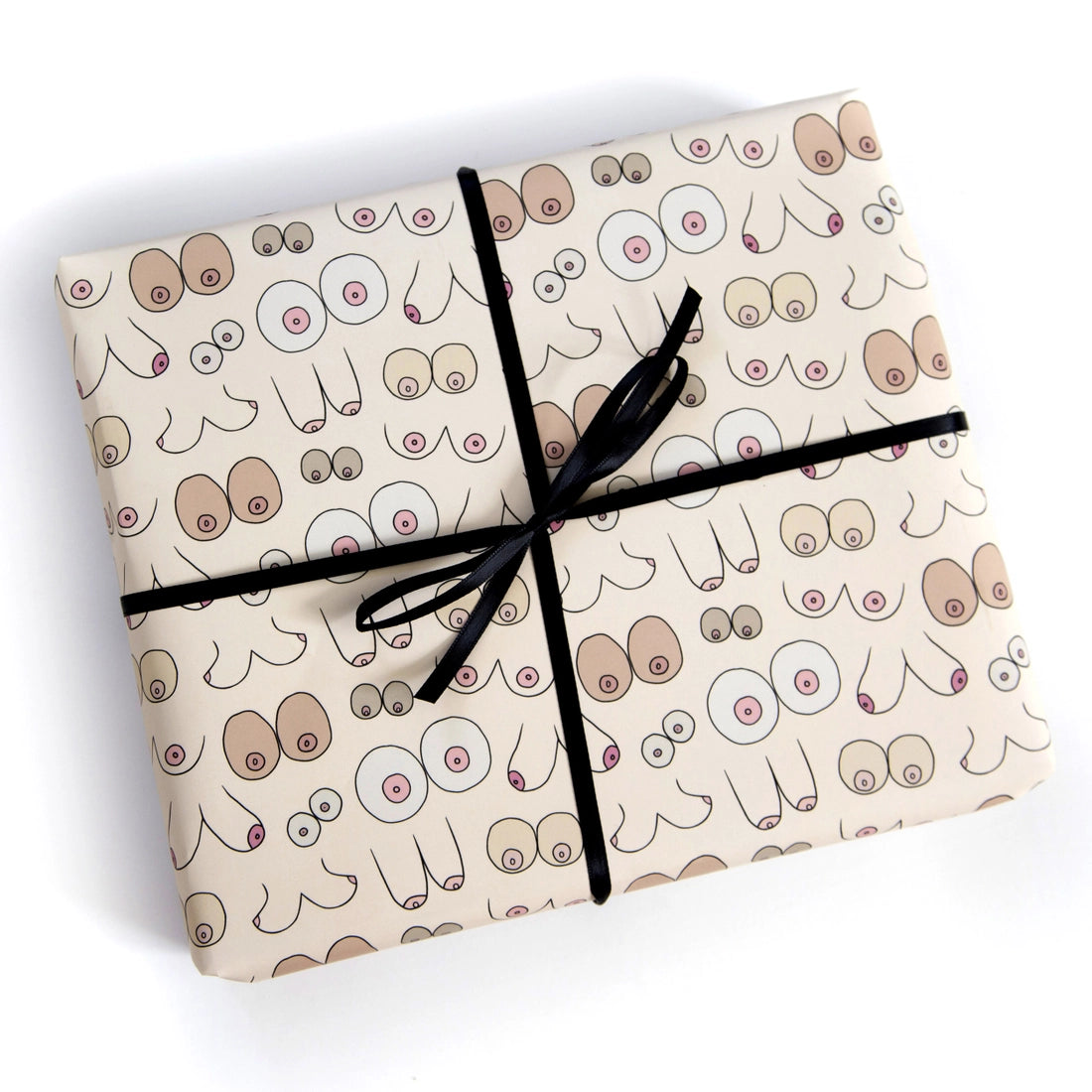 Boobs Gift Wrap Sheet