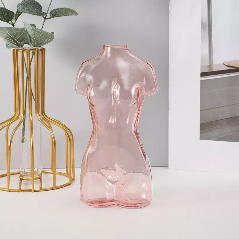Small Body Vase (Clear Colors)