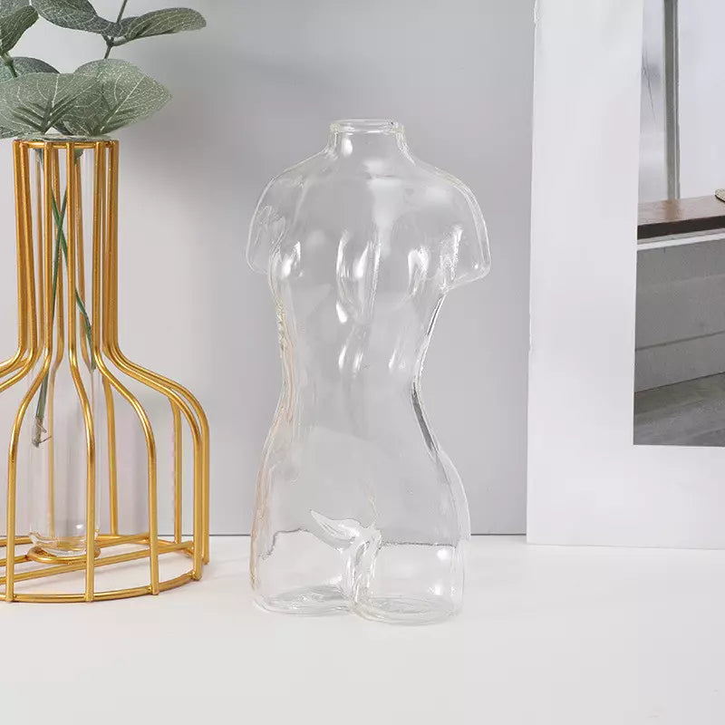 Small Body Vase (Clear Colors)