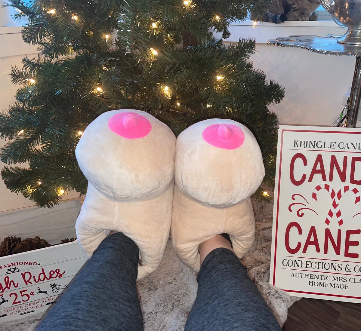 Boob Slippers