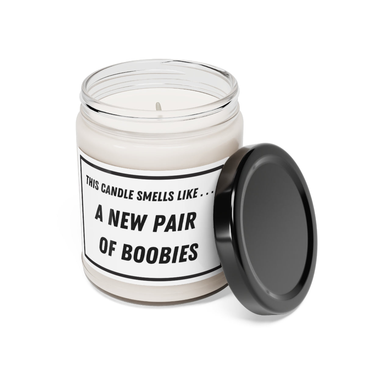 New Pair of Boobies Scented Soy Candle (9oz)