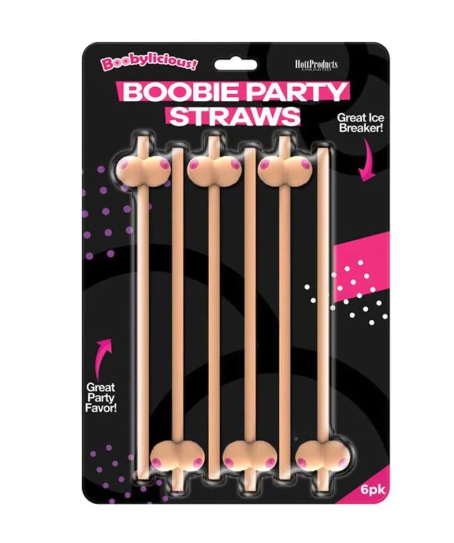 Boob-Shaped Straws