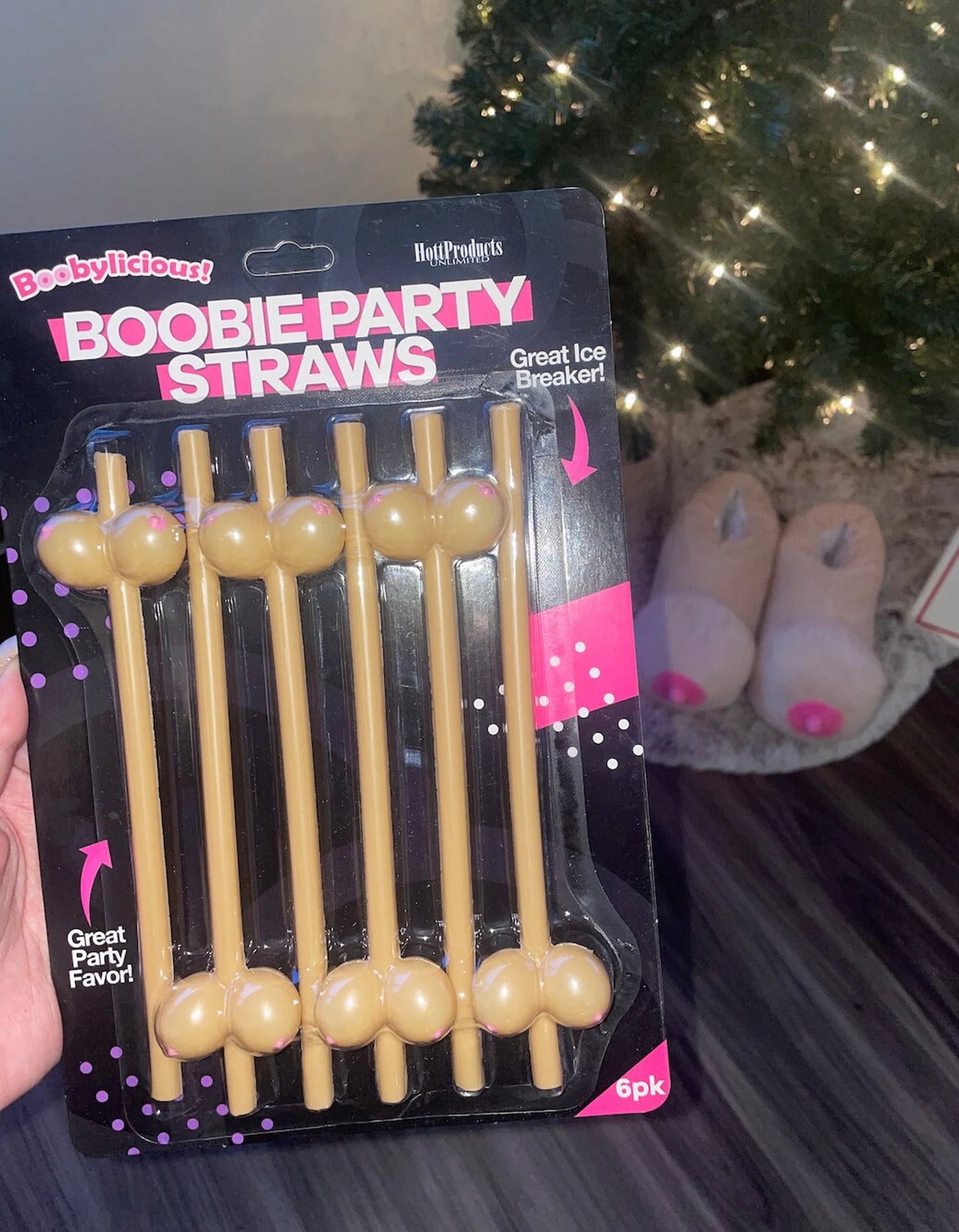 Boob-Shaped Straws